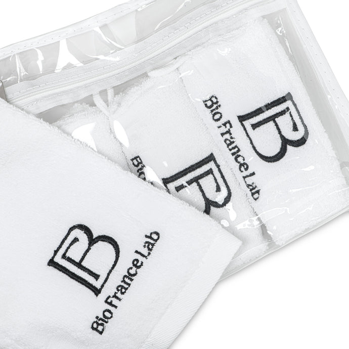 Experience the Luxury of French Skincare with Bio France Lab's Premium Cleansing Towel Mittens